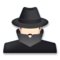 Detective emoji on LG